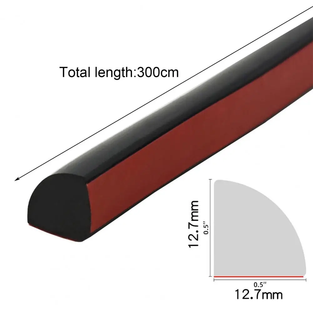 Peel Stick Quarter Round Molding Waterproof Self-adhesive Quarter Round Molding for Wall Floor Flexible Peel-and-stick for Tub