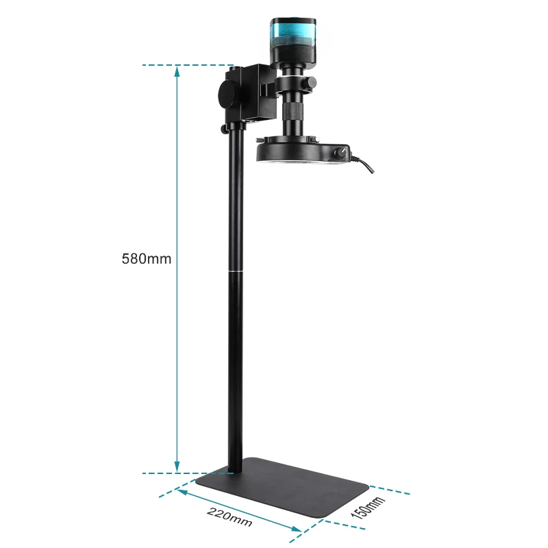 Ultra clear 4K digital CCD electron microscope 38 million/HDMI industrial PCB board measurement, photography, video recording