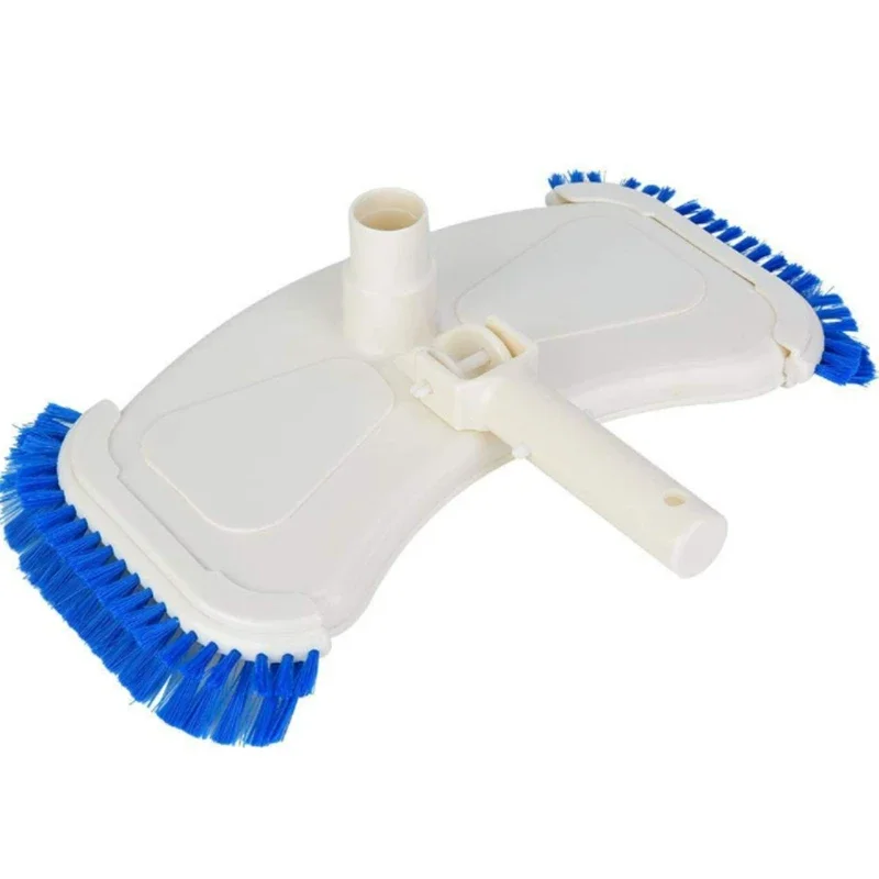 

Swimming Pool Cleaning Brush Curved Vacuum Cleaner Suction Head Bath Spas Hotel Shower Save Labour Swimming Pool Cleaning Tools