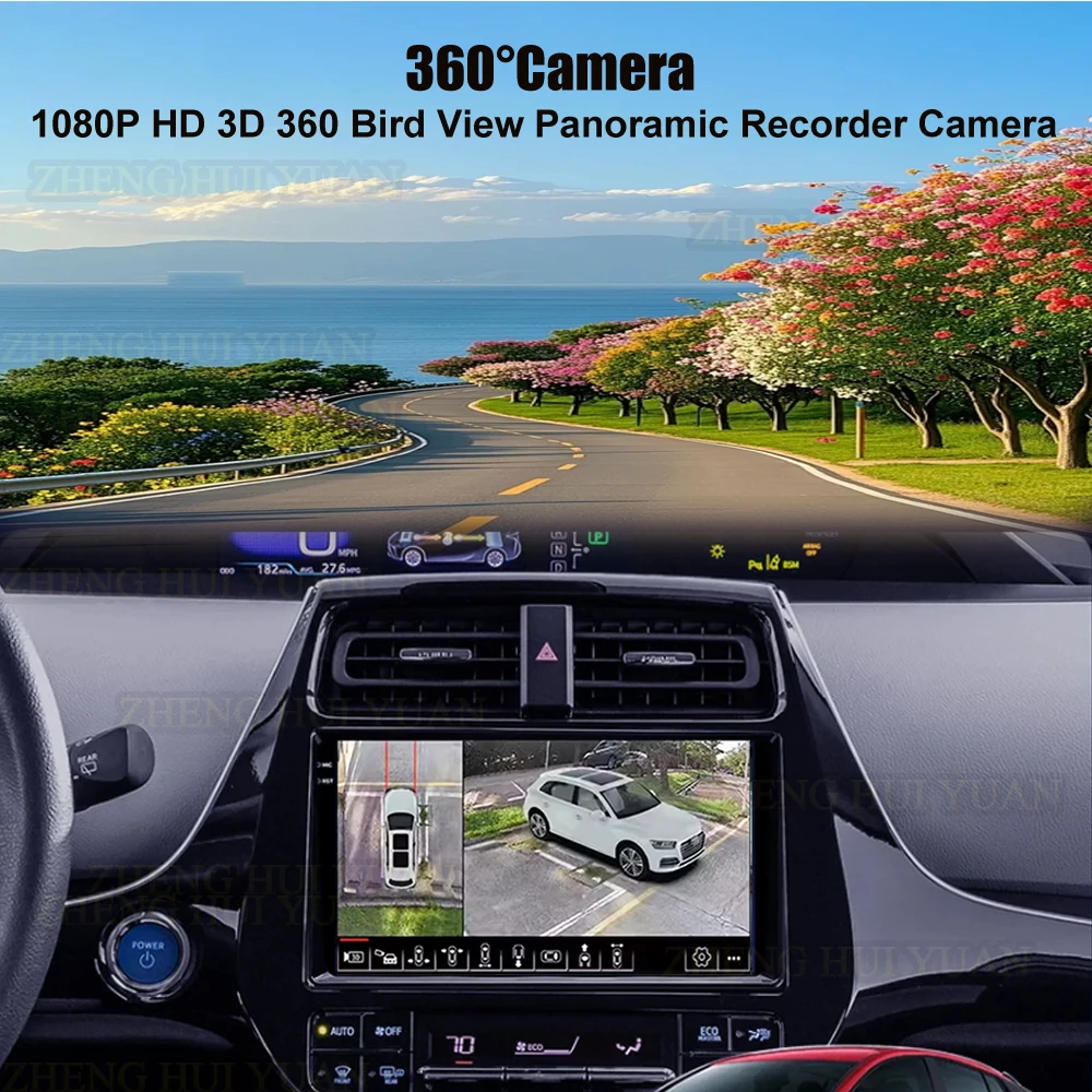 Android 15 Car Radio For Toyota Prius XW50 2015 - 2020 AI Voice Wireless Carplay Multimedia Video Player Navigation GPS Stereo view 5