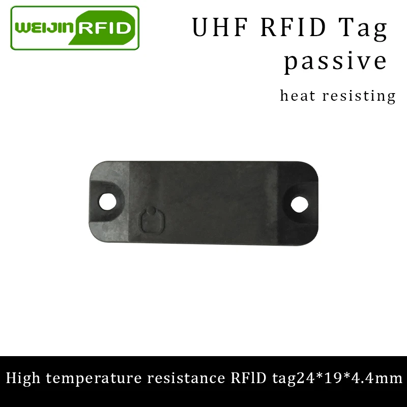 

UHF RFID металлическая бирка с высокой термостойкостью 915 м 868 м EPCC1G2 6c 37 мм * 14 мм * 5,9 мм термостойкая смарт-карта пассивные метки RFID