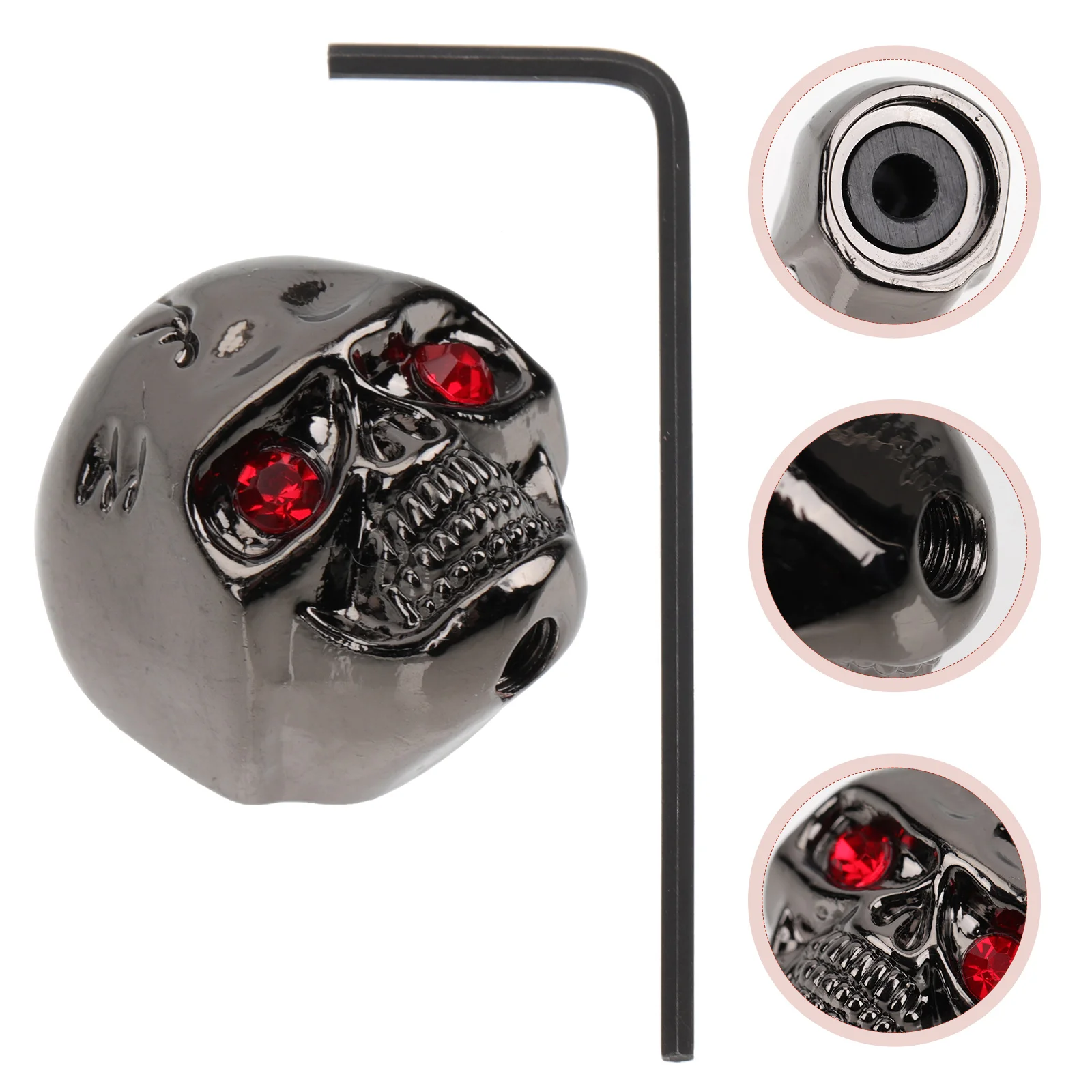

Electric Guitar Knob Cap Bass Rotary Knobs Metal for Accessory Chargeable Audio Amplifier Control