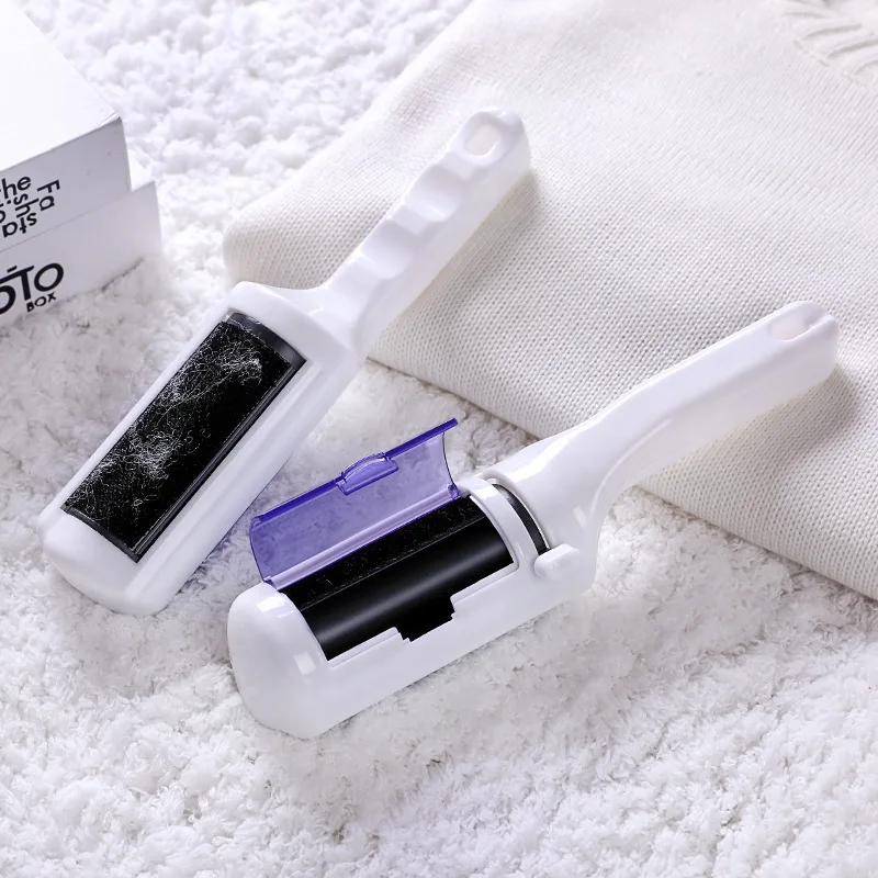 Electrostatic Static Clothing Dust Pets Hair Cleaner Remover Brush Suction Sweeper for Home Office Travel Cleaning Brushes view 5