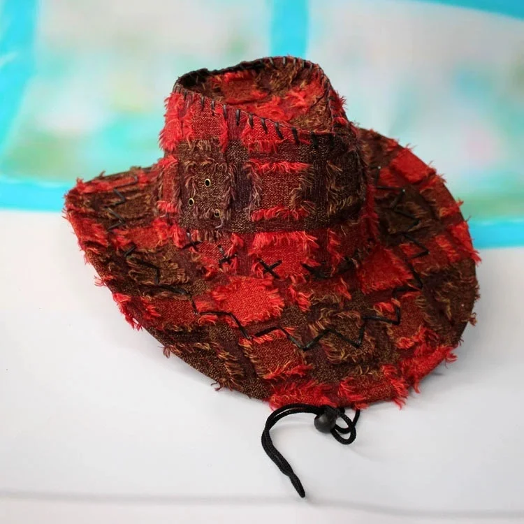 Men's and Women's Western Cowboy Hats, Outdoor Riding Hats, Sun Hats, Travel Caps, Versatile Jazz Caps