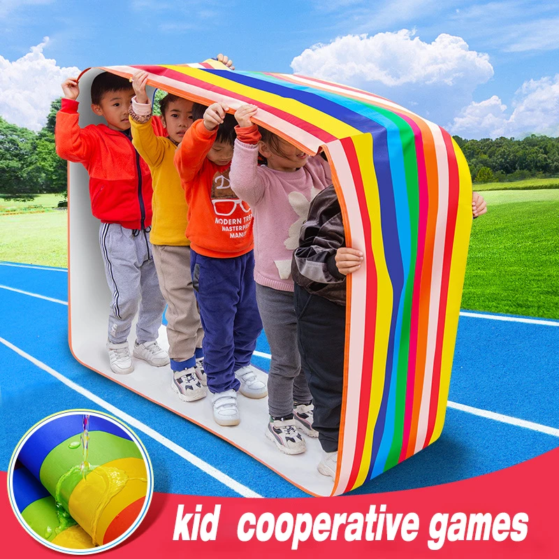 Team Building Outdoor Games For Kids Relay Race Rolling Mat Children Sports Entertainment Children's Toys