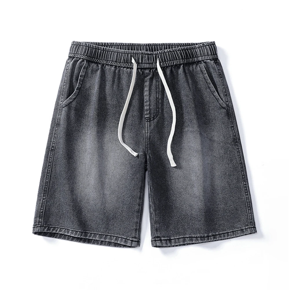 All Match Shorts Casual Lace Up Shorts Casual Outings Leisure Style Polyester Fabric Regular Length Slightly Elastic