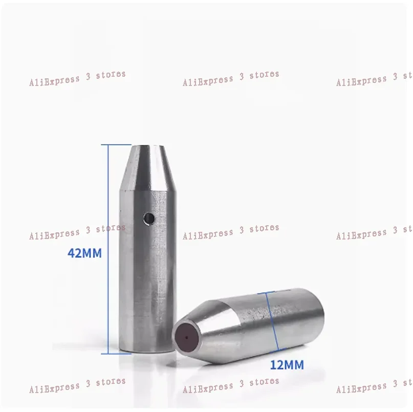 Imagem -02 - Guia de Perfuração Eletrodo Edm Ruby Guias de Eletrodo Peças de Perfuração Edm Tube Guides 12 mm x 42 mm 1pc
