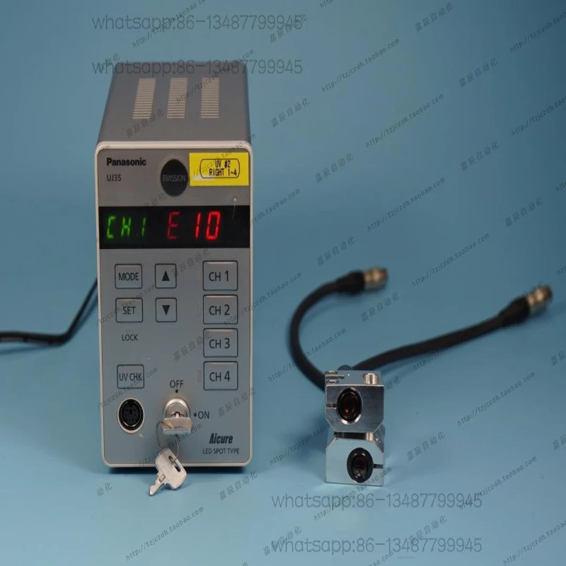 

Panasonic UJ35 + ANUJ6170 UV-LED UV Curing Light with Mounting Mount Power Supply