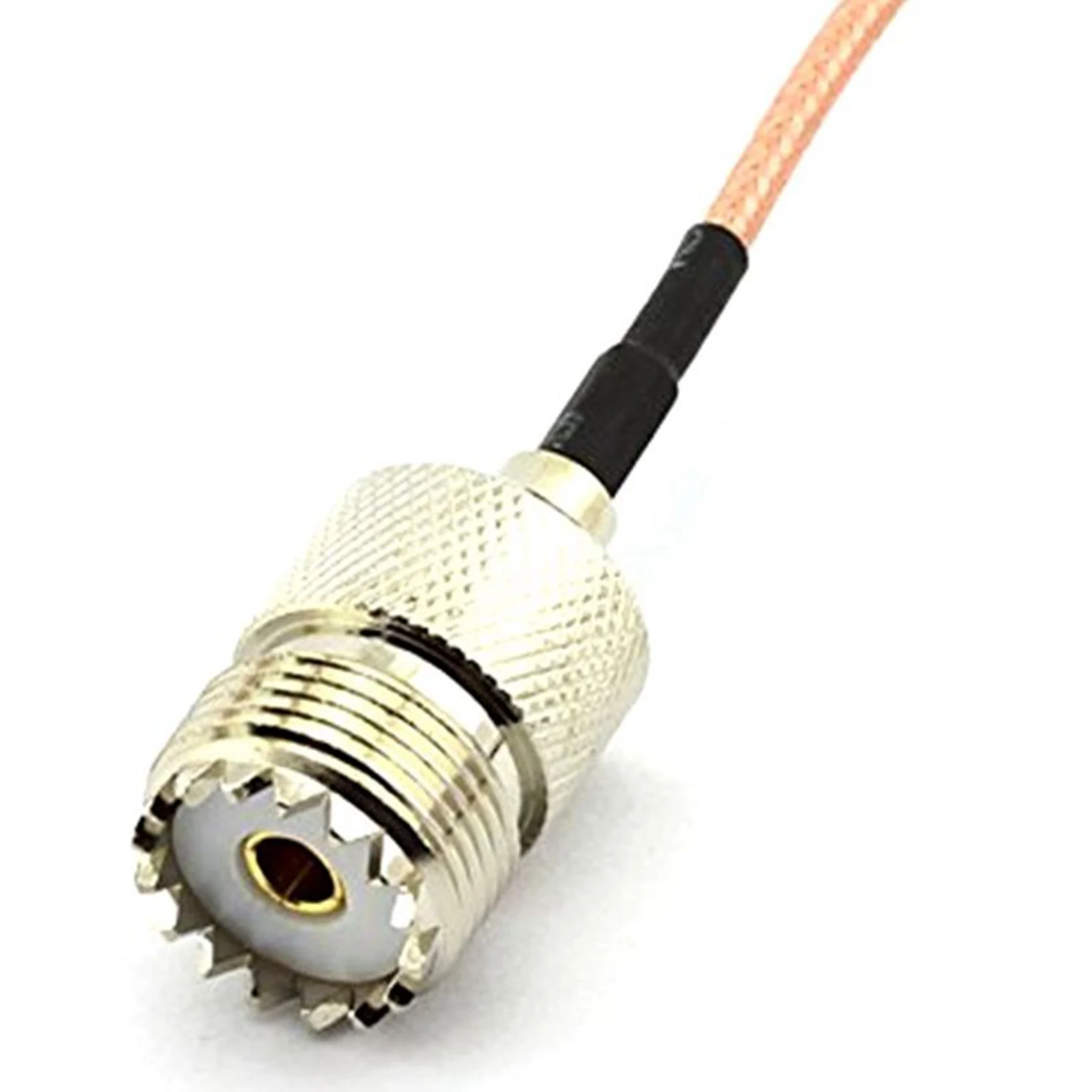 BHTS-2X Handheld Antenna Cable Adapter For UHF Base And Mobile Antennas - SMA Female To UHF SO-239 Female Connectors