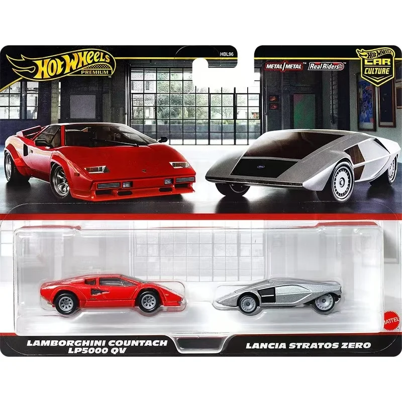 Presale 2025 Hot Wheels Premium Car Culture 2-Pack 99 Honda Civic Type R Honda Civic BMW 320 Group 1/64 Diecast Cars Toy HBL96