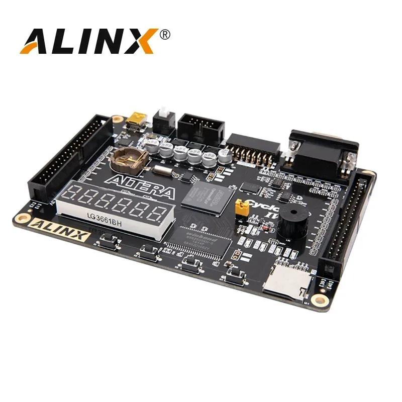 ALINX AX4010: ALTERA CYCLONE IV EP4CE10 FPGA-ontwikkelbord Instapniveau studiebord