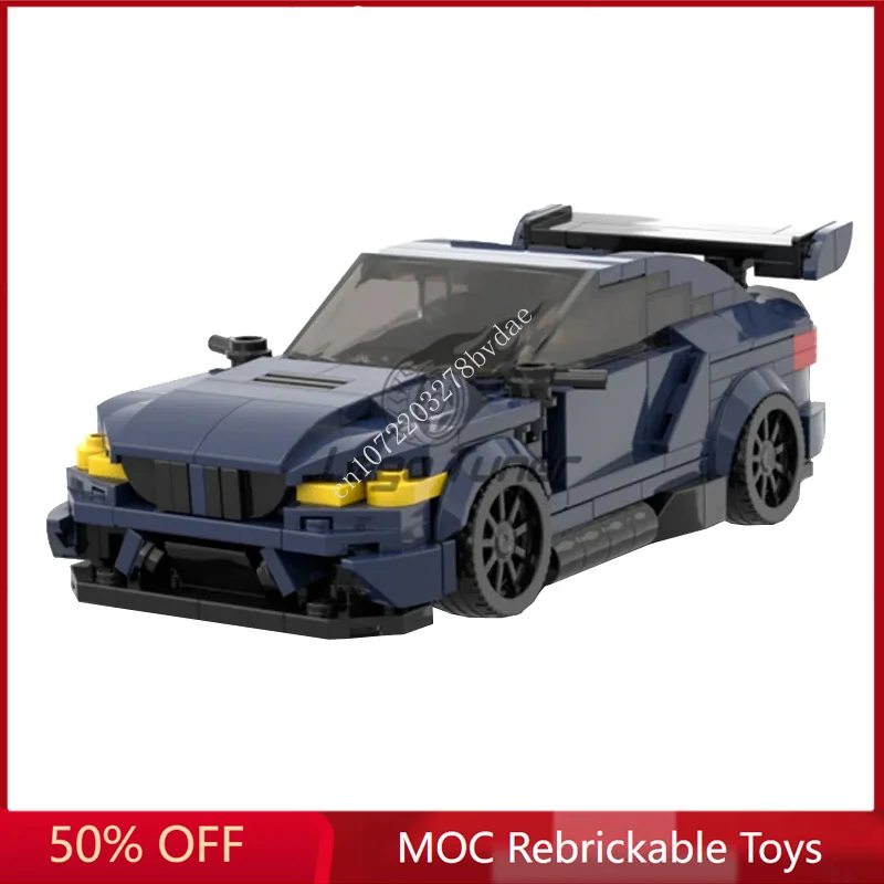 

433PCS MOC Speed Champions M3 GTS Super SportsCar Model Building Blocks Technology Bricks DIY Creative Assembly Kids Toys Gifts