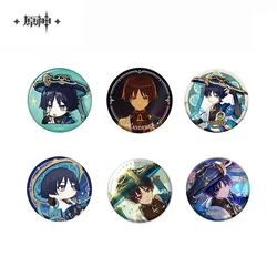 Sunsyea Official Genshin Impact Merch From miHoYo Wanderer Badge Anime Collection