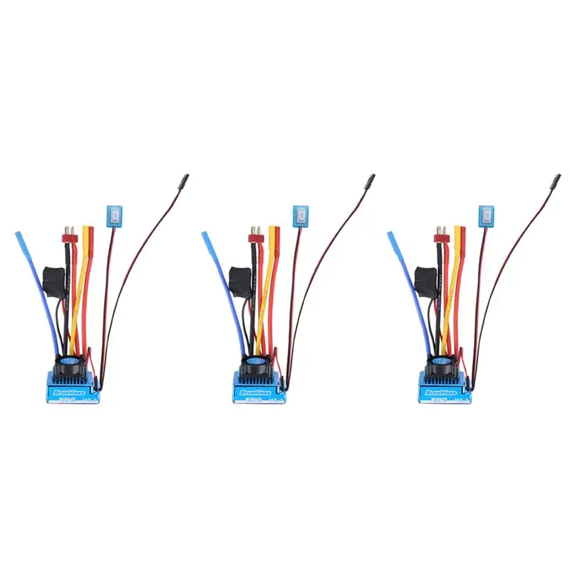 Best-3X 120A Brushless Esc Electric Speed Controller Waterproof Dust-Proof Rc Part Accessory
