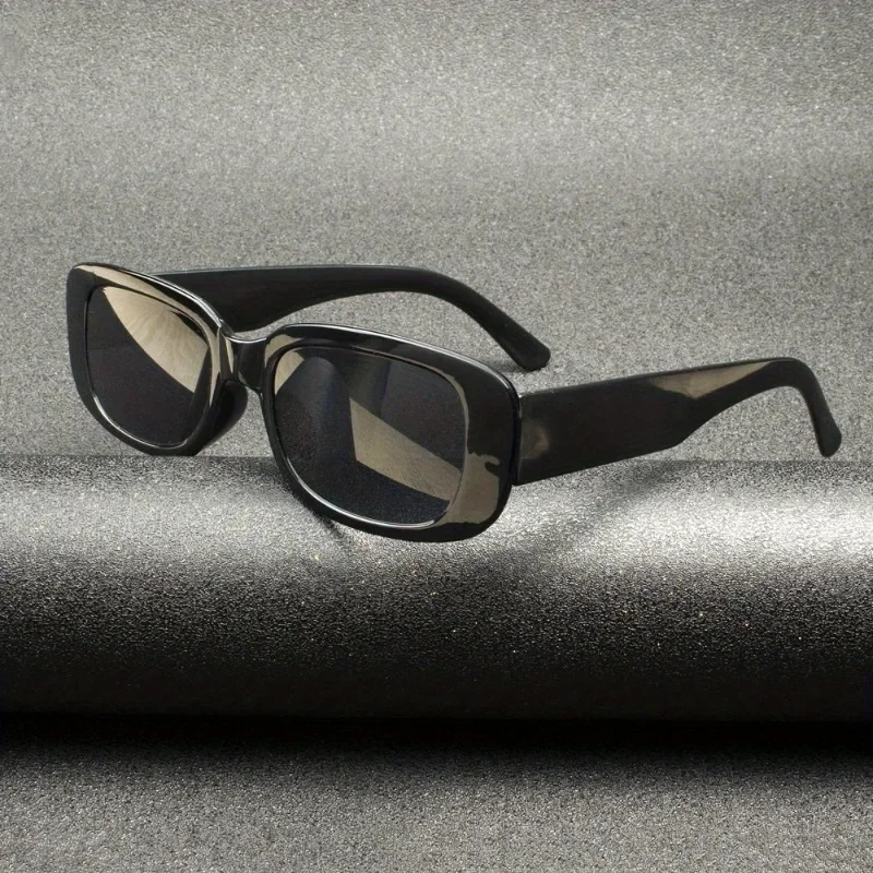 20 Stücke Klassische Mode Schwarz Set Sonnenbrille Frau Luxus Marke Kleine Rechteckige Sonnenbrille Geeignet für Urlaub Geschenke – Detail 3