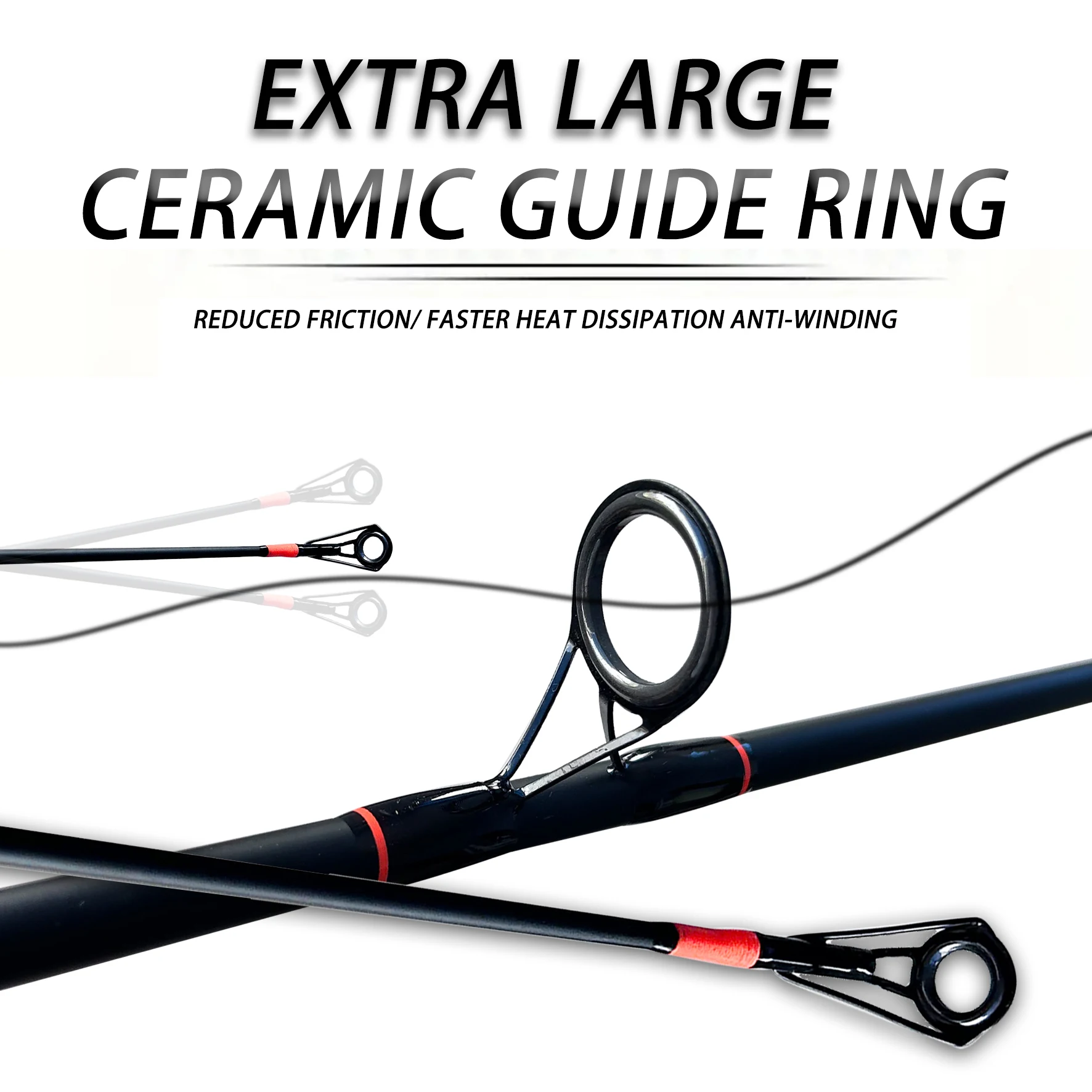 

Portable European Carp Fishing Rod, Long-Distance Casting Rod, 6 Sections 3m 7 Sections 3.6m Made of Carbon Fiber, Strong and Durable, Lightweight, All-Over Matte Black Appearance, Innovative Design, Convenient for Traveling and Fishing Anytime, Suitable 