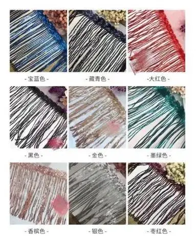 ผู้หญิงปาร์ตี้ไนท์คลับชุดวันเกิดประสิทธิภาพแสดงเวทีสวมใส่เซ็กซี่ Shining Gold Fringe ชุดเต้นรําละตินพู่ชุด