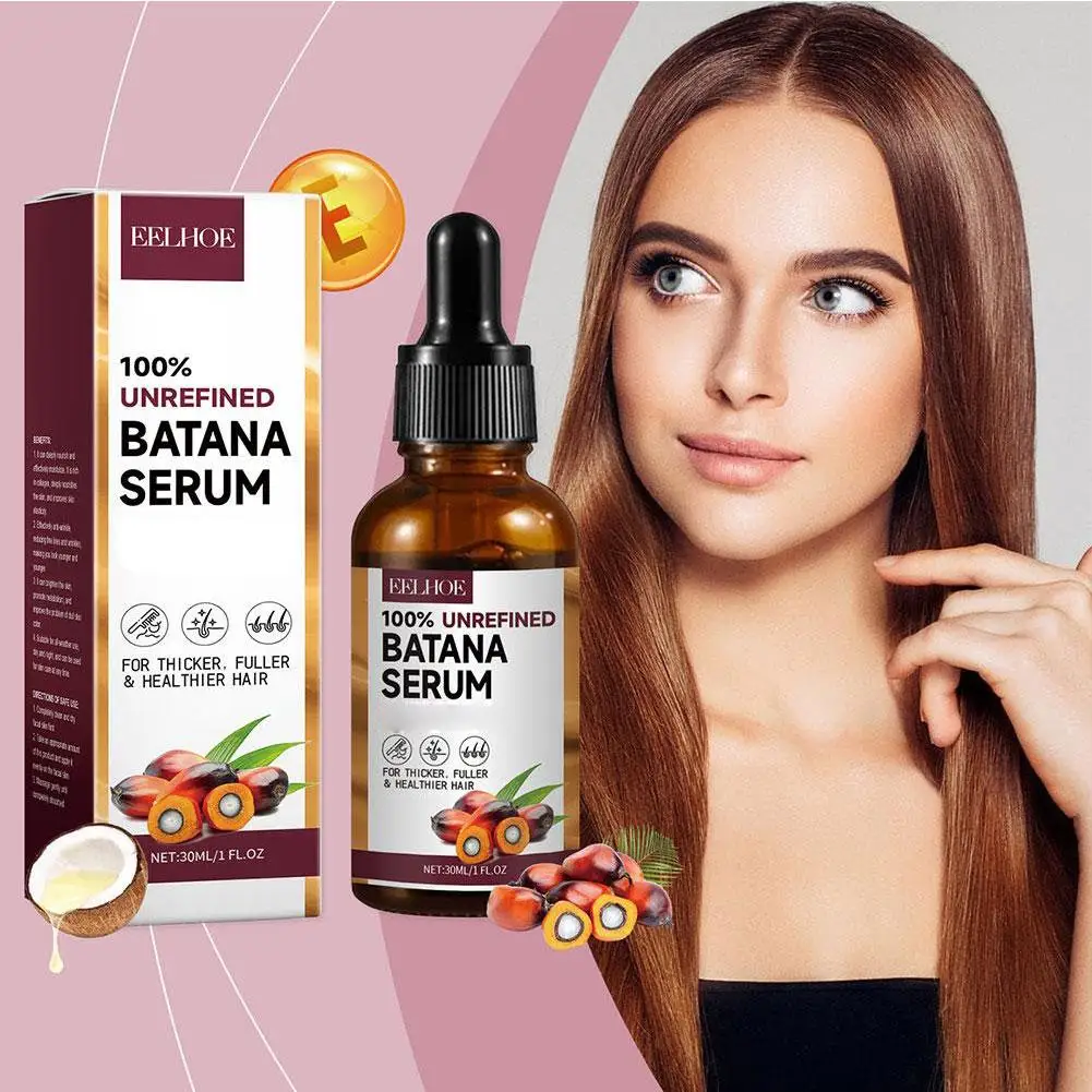 30mlbatana Oil Dense Hair Essential Oil Fixed Hair Hair Anti-frizz Repair Soft Hair After Anti-loss Smooth Serum Conditione D9h0