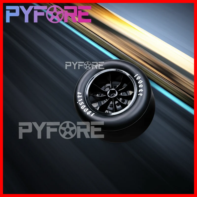 

PYFORE RC Car Tires & Wheels Set for 1/10 On-Road Racing – 105x45mm, 12mm Hex Adapter, 4PCS Upgrade Accessories
