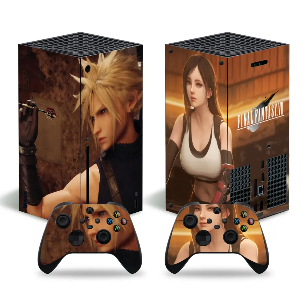 Final Fantasy For Xbox Series X Skin Sticker For Xbox Series X Pvc Skins For Xbox Series X Vinyl Sticker Protective Skins 3