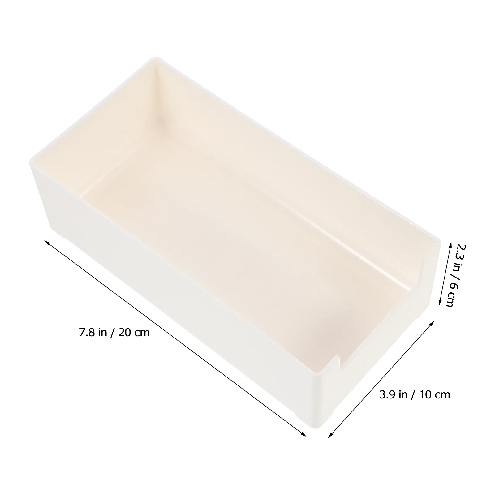 2pcs Japanese Style Desktop Organizer Box for Cosmetics, Skincare & Nail Polish – Plastic Storage Container