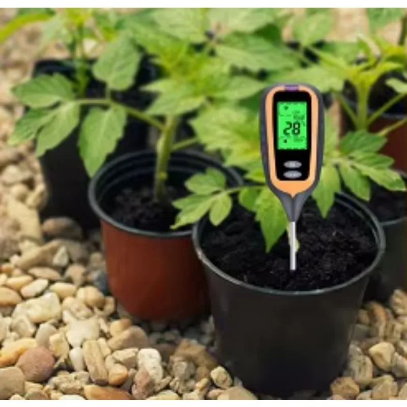 SENSOR 4 em 1 de solo portátil de alta precisão e baixo custo
