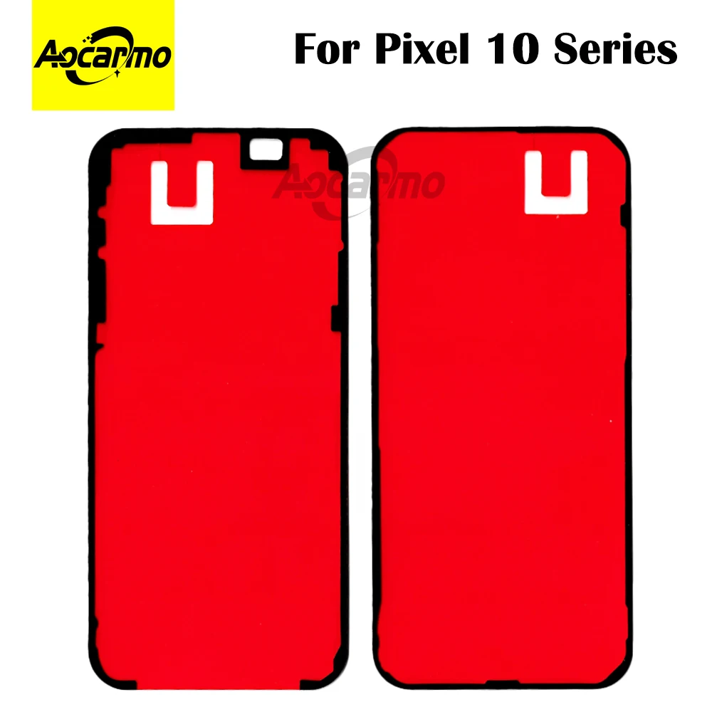 Aocarmo Für Google Pixel 10 10Pro Pro XL Fold 10A Vorderes LCD-Display Klebstoff Rückseitige Akkuabdeckung Aufkleber Kleber Reparaturteil