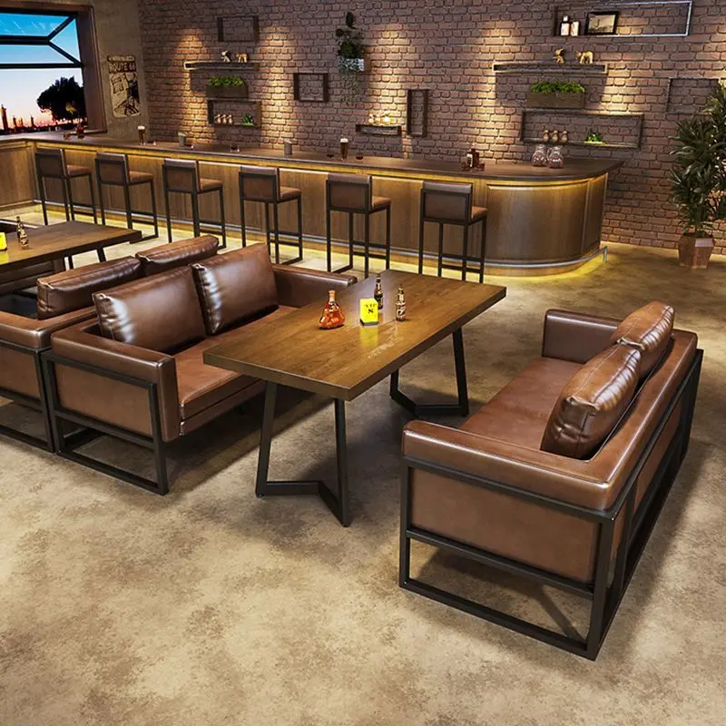 

Industrial style bar, clear bar, booth, sofa cafe, barbecue shop, western restaurant, music dining bar, pub, table