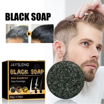 Polygonum Multiflorum Black Soap White Hair Repair Soap Hair Care Set Nourishing 1