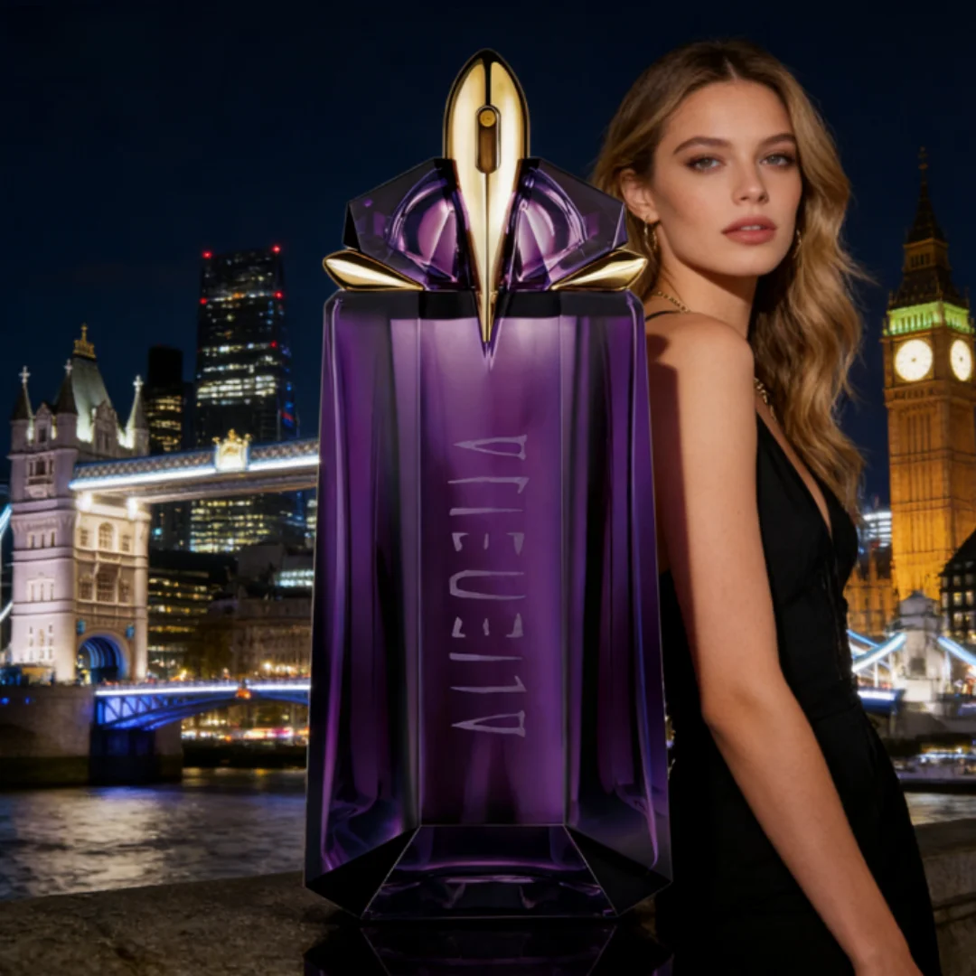 Thierry Mugler Alien Unisex Concentrated Perfume Fresh and Classic 90ml vanilla, floral, amber, musk long-lasting perfume