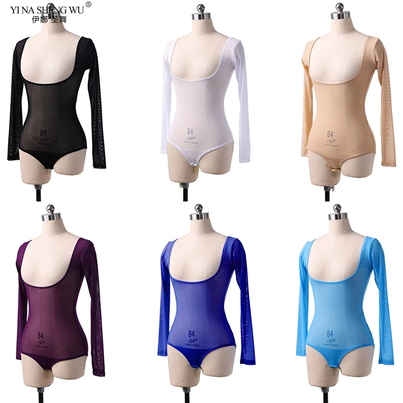 Vêtements une pièce respirants et confortables pour femmes adultes, vêtements une pièce respirants et confortables avec fil d'eau pour la danse du ventre