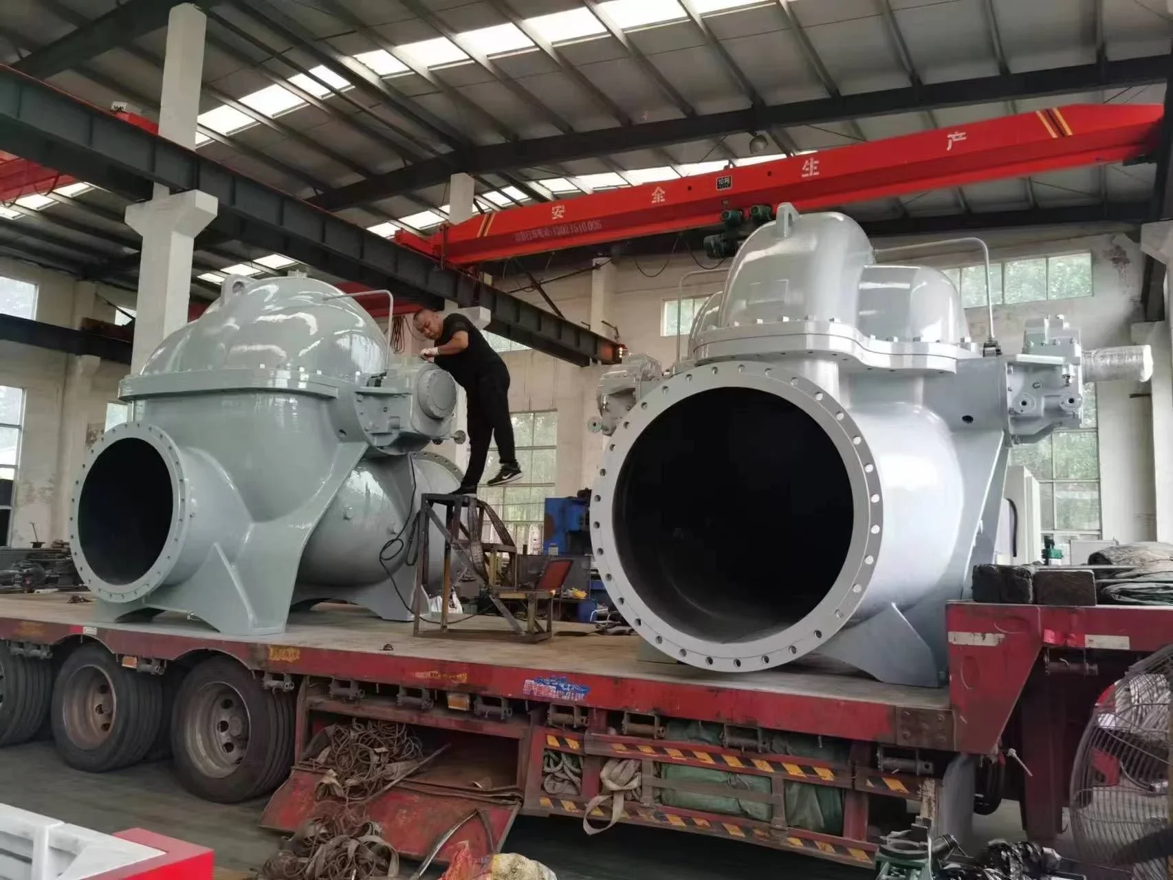 High Efficiency Horizontal Double Suction Axial Split Volute Centrifugal Sea Water Pump Stainless Steel High Pressure