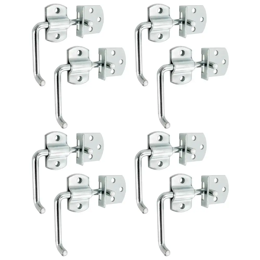 Utility Trailer Security Latch Set Galvanized Metal Gate 8 Pack Durable Corrosion Resistance