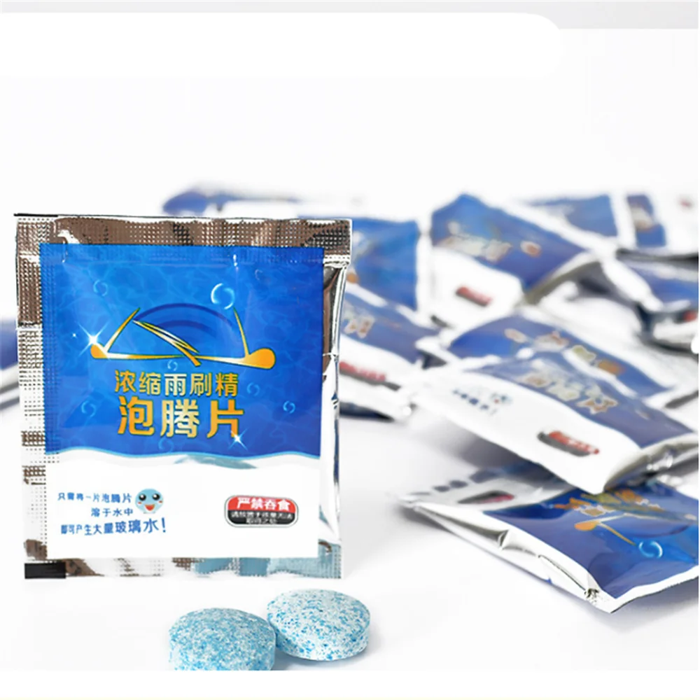 Car glass cleaning effervescent tablets for honda vfr 800 bmw m per formance citroen c4 vw touran golf mk2 mini cooper r53