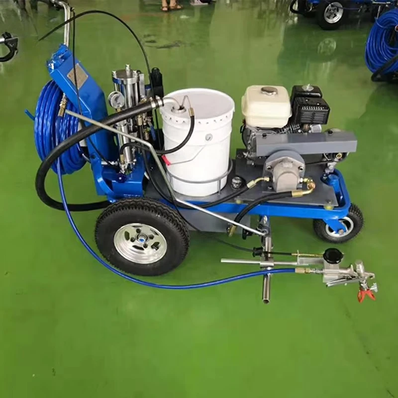 Powerful Road Line Striper Cold Paint Road Mark Machine Industrial Cold Paint Road Line Marking Machine