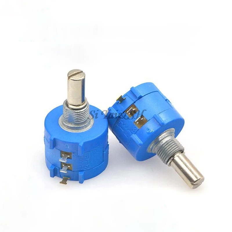 1pcs 3590S 1K 2K 5K 10K 20K 50K 100K ohm Precision Potentiometer Adjustable Resistor 3590 102 103 502 103 203 503 104