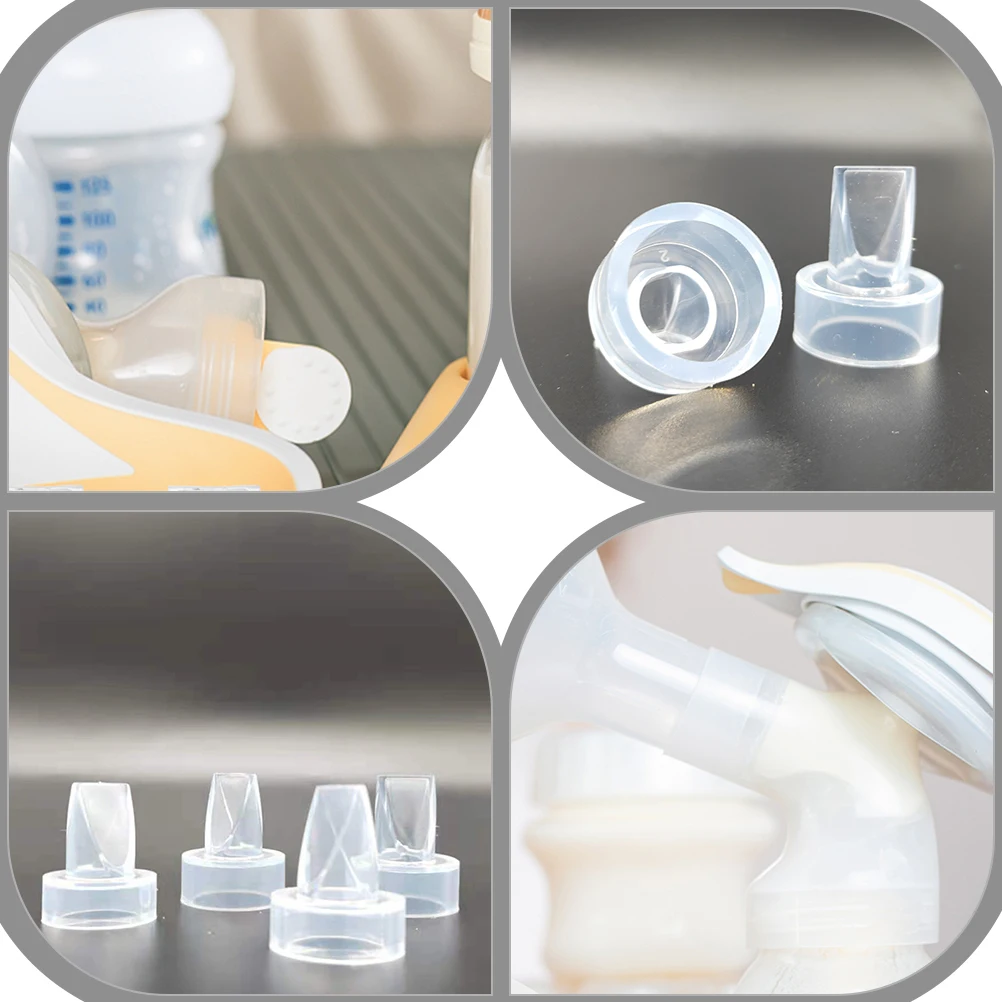 

10Pcs Breast Pump Parts Duckbill Valves Anti Backflow Design Premium Silicone Material Safe for Baby and Parent