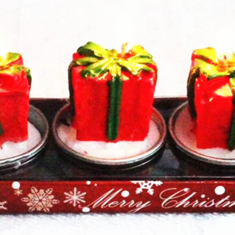 

3Pcs Christmas Unique Party Decoration Elegant Table Adornment Gift for Home Cafe Hotel Festival Xmas Crafts Gift