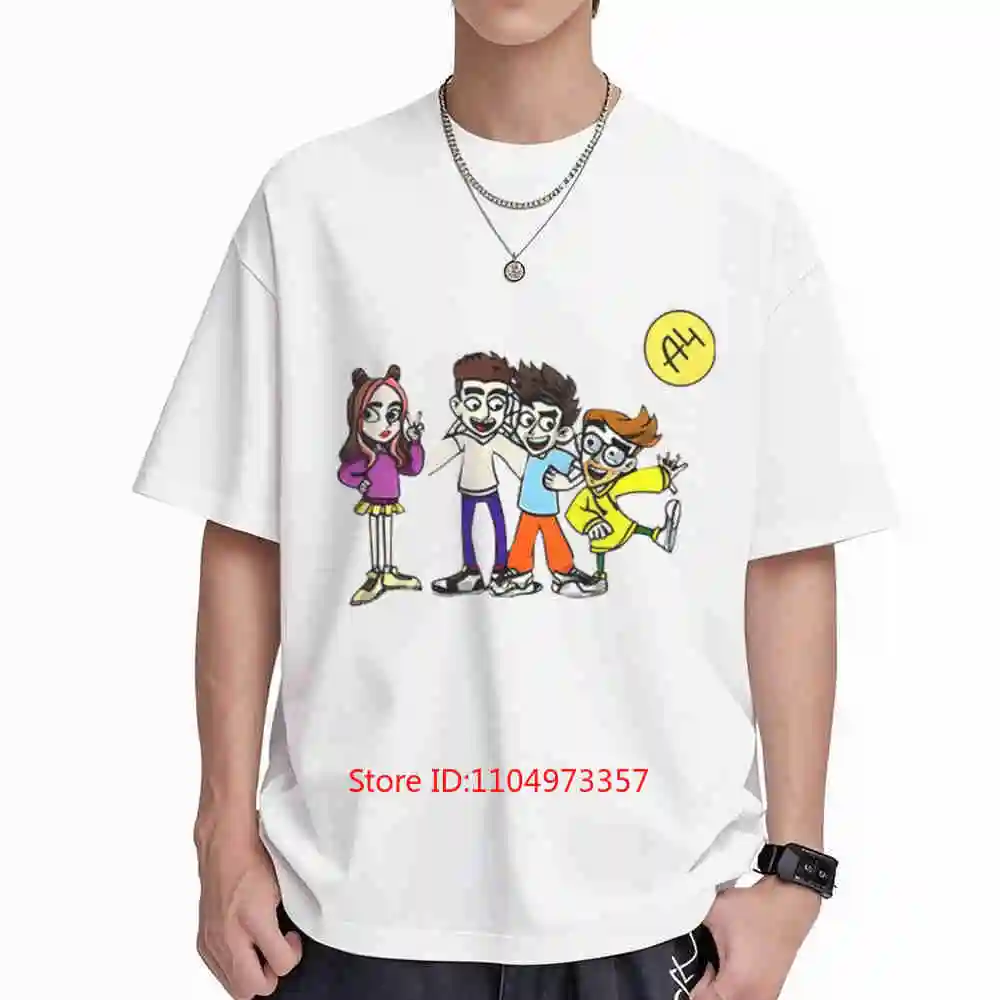 Vlad Paper A4 Anime Short Sleeve Tee 100% Cotton T-Shirt