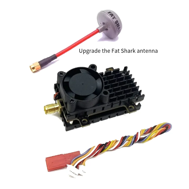 A93P Long Range 5.8Ghz 2W FPV VTX Wireless Video Transmitter 2000Mw 48CH For Fixed Wing Drones Over 20Km Range