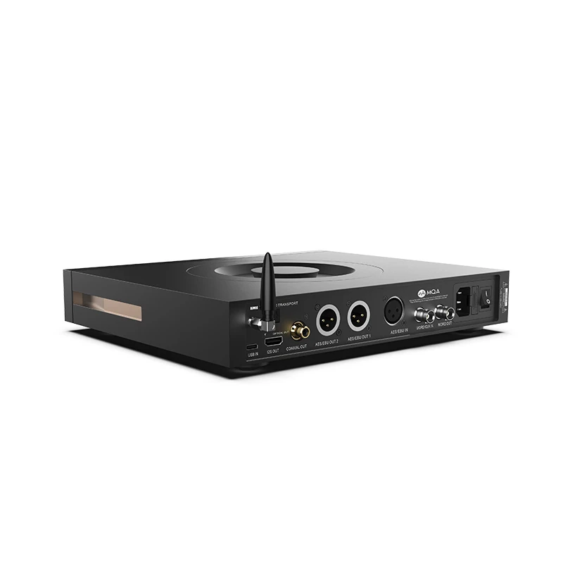 SMSL T2 MQA-CD Transporte Hi-Res Digital Media Center Suporte 32Bit/768kHz DSD512 com Controle Remoto