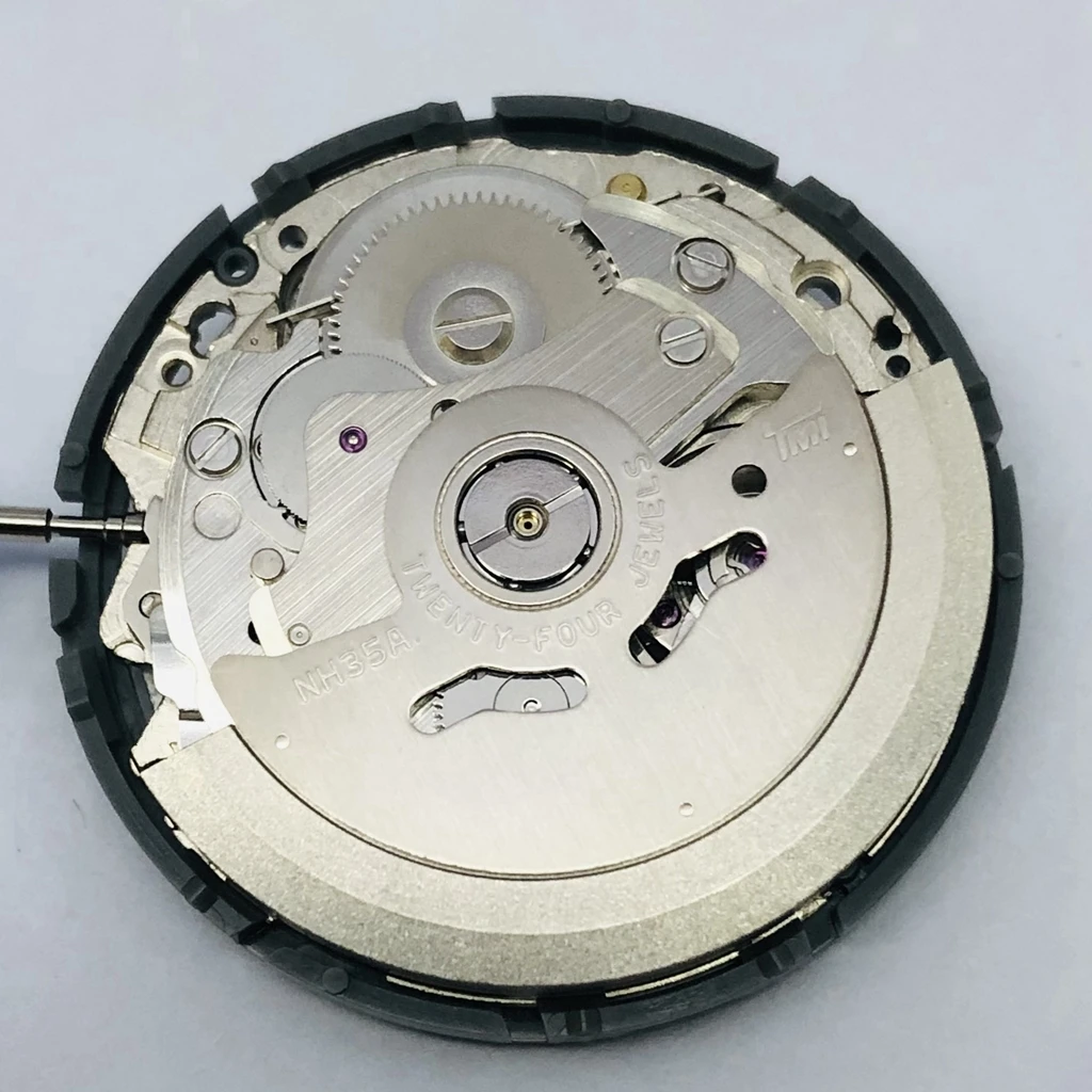 Giappone NH35 movimento ad alta precisione meccanico automatico orologio da polso giorno data Set orologi da polso meccanici orologio da polso per uomo