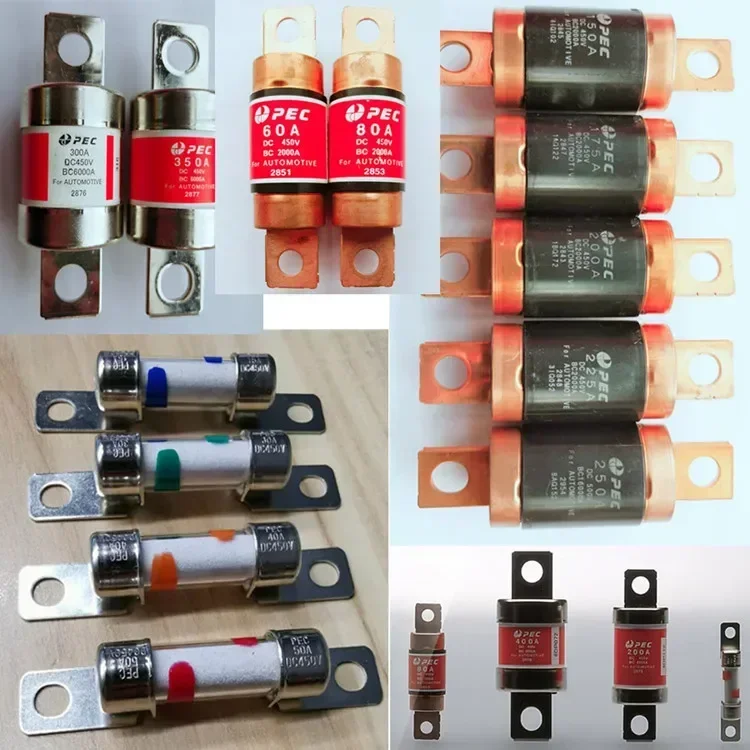 1-個高電圧自動車オートケアヒューズ-pec60a-pec80a-pec150a-80a-300a-150a-60a-200a-175a-350a-225a-250a-dc450v-500v