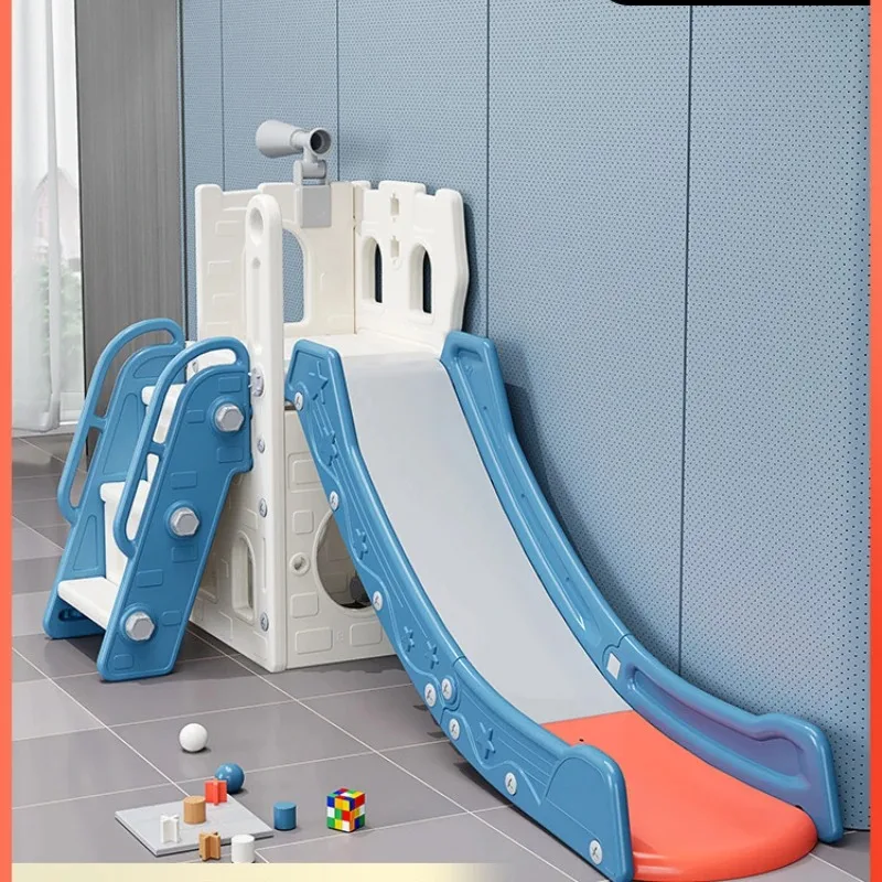 Children Slide Swing Combination Castle Slide Children Indoor Home Baby Small Children 2 to 10 Years Old Toys