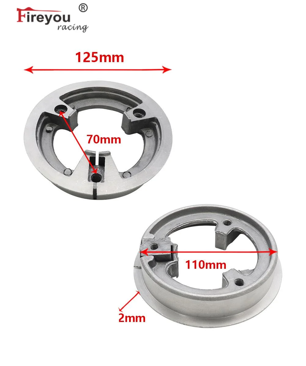 drum brake to disc brake 110-70MM Tightening ring for motorcycle scooter electric scooter ebike or more