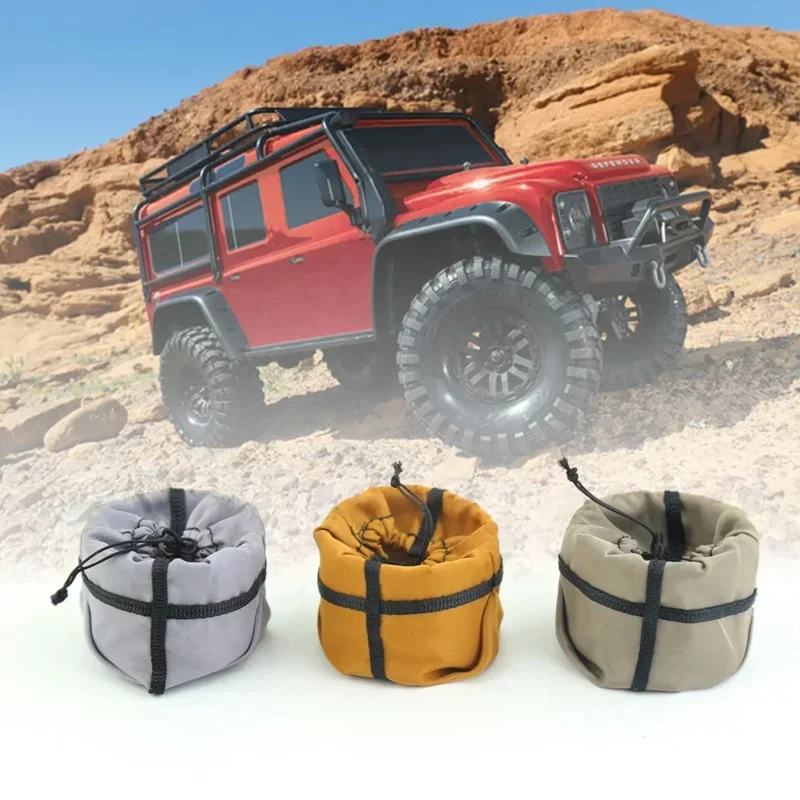 السفر سيارة البضائع سقف حقيبة السطح الأمتعة ل SCX10 TRX4 D90 1/10 تسلق قطع الغيار الحلي