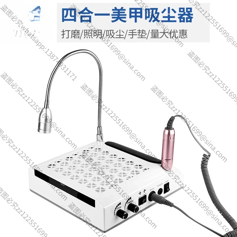 Suitable for 4-in-1 Nail Vacuum Cleaner Sander, Lighting 4-in-1 Japanese New High-power Nail Lamp