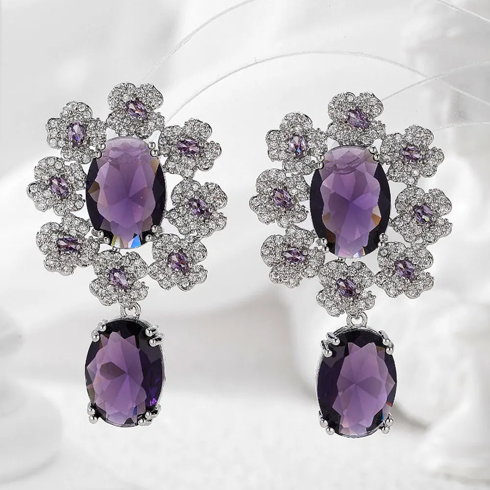 

Missvikki Personality Trendy Holiday Cute Earrings For Women Bridal Wedding Party Earrings Jewelry Luxury Bowknot High Quality