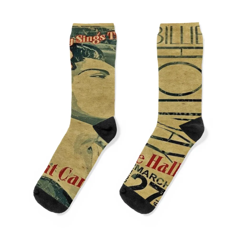 Billie HolidayLady Day Socks colored Thermal man winter cotton luxury Socks Women's Men's