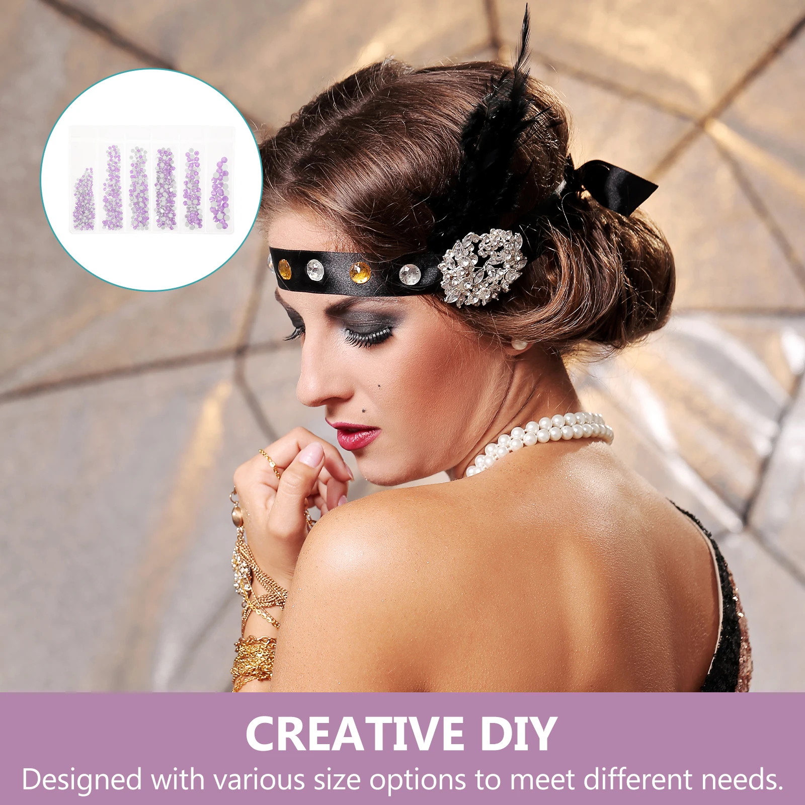 

820Pcs Nail Diamonds Rhinestones Glass Gemstones for Acrylic Nails DIY Nail Art Decorations Craft Jewelry Making Tools